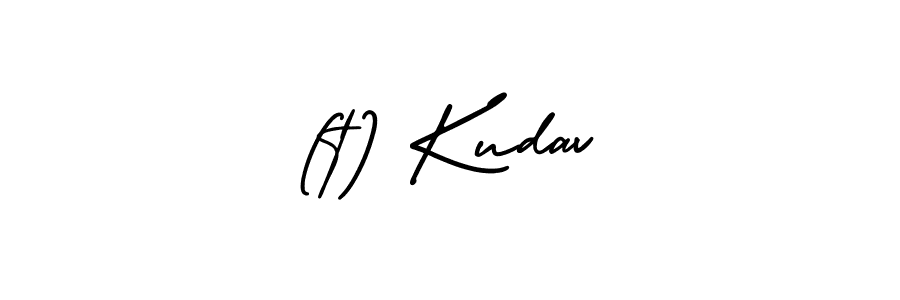 Create a beautiful signature design for name (t) Kudav. With this signature (AmerikaSignatureDemo-Regular) fonts, you can make a handwritten signature for free. (t) Kudav signature style 3 images and pictures png