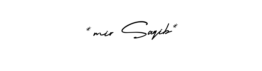 *mir Saqib* stylish signature style. Best Handwritten Sign (AmerikaSignatureDemo-Regular) for my name. Handwritten Signature Collection Ideas for my name *mir Saqib*. *mir Saqib* signature style 3 images and pictures png