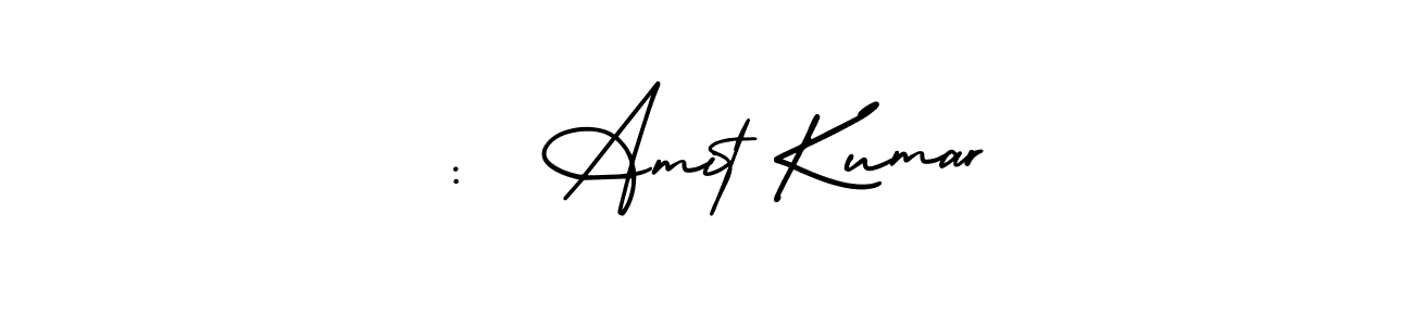 You should practise on your own different ways (AmerikaSignatureDemo-Regular) to write your name (:  Amit Kumar) in signature. don't let someone else do it for you. :  Amit Kumar signature style 3 images and pictures png