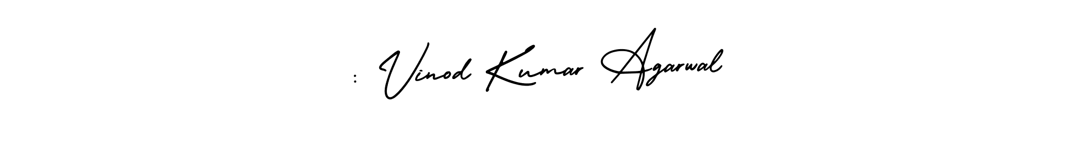 Also we have : Vinod Kumar Agarwal name is the best signature style. Create professional handwritten signature collection using AmerikaSignatureDemo-Regular autograph style. : Vinod Kumar Agarwal signature style 3 images and pictures png