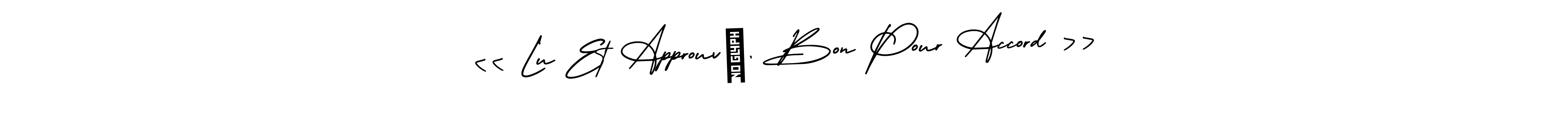 This is the best signature style for the << Lu Et Approuvé, Bon Pour Accord >> name. Also you like these signature font (AmerikaSignatureDemo-Regular). Mix name signature. << Lu Et Approuvé, Bon Pour Accord >> signature style 3 images and pictures png