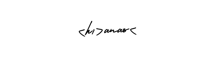 How to make <h1>anas< name signature. Use AmerikaSignatureDemo-Regular style for creating short signs online. This is the latest handwritten sign. <h1>anas< signature style 3 images and pictures png