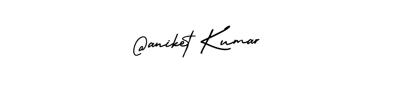 Also we have @aniket Kumar name is the best signature style. Create professional handwritten signature collection using AmerikaSignatureDemo-Regular autograph style. @aniket Kumar signature style 3 images and pictures png