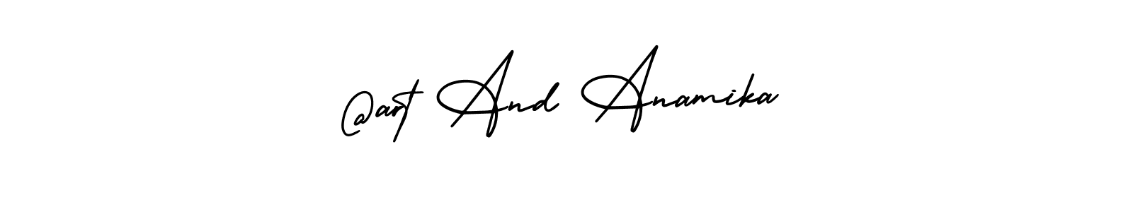 See photos of @art And Anamika official signature by Spectra . Check more albums & portfolios. Read reviews & check more about AmerikaSignatureDemo-Regular font. @art And Anamika signature style 3 images and pictures png