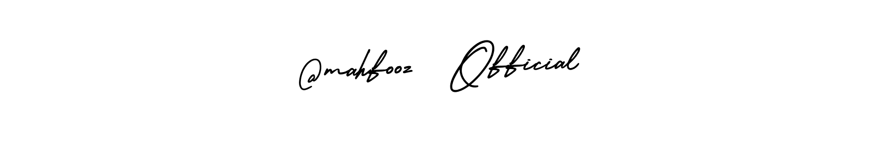 Once you've used our free online signature maker to create your best signature AmerikaSignatureDemo-Regular style, it's time to enjoy all of the benefits that @mahfooz  Official name signing documents. @mahfooz  Official signature style 3 images and pictures png