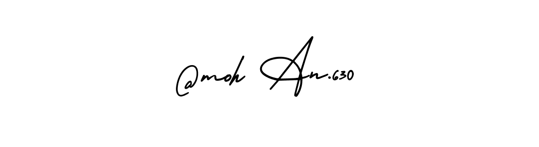 Make a beautiful signature design for name @moh An.630. With this signature (AmerikaSignatureDemo-Regular) style, you can create a handwritten signature for free. @moh An.630 signature style 3 images and pictures png