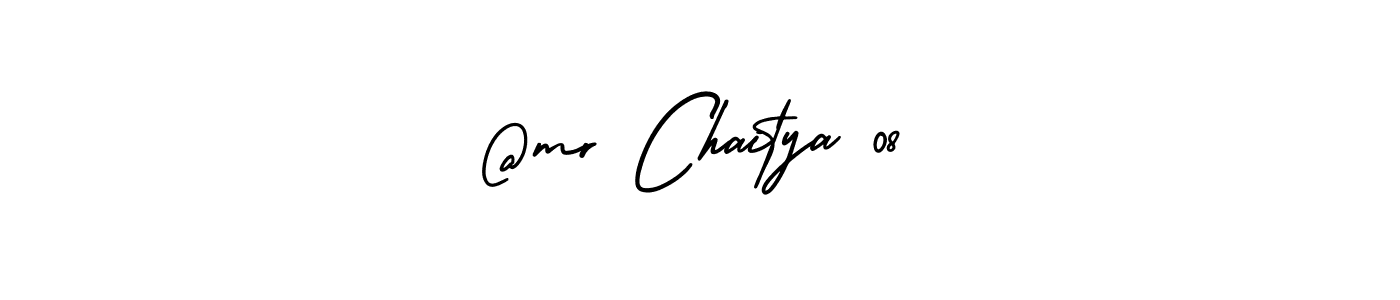 Make a beautiful signature design for name @mr Chaitya 08. With this signature (AmerikaSignatureDemo-Regular) style, you can create a handwritten signature for free. @mr Chaitya 08 signature style 3 images and pictures png