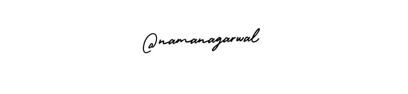 Make a beautiful signature design for name @namanagarwal. Use this online signature maker to create a handwritten signature for free. @namanagarwal signature style 3 images and pictures png