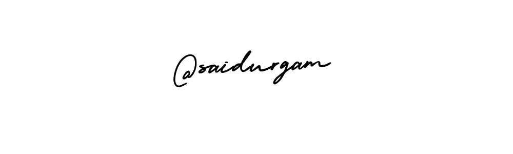 How to make @saidurgam signature? AmerikaSignatureDemo-Regular is a professional autograph style. Create handwritten signature for @saidurgam name. @saidurgam signature style 3 images and pictures png