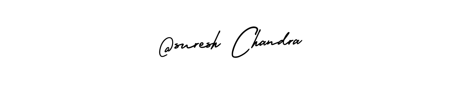How to Draw @suresh Chandra signature style? AmerikaSignatureDemo-Regular is a latest design signature styles for name @suresh Chandra. @suresh Chandra signature style 3 images and pictures png