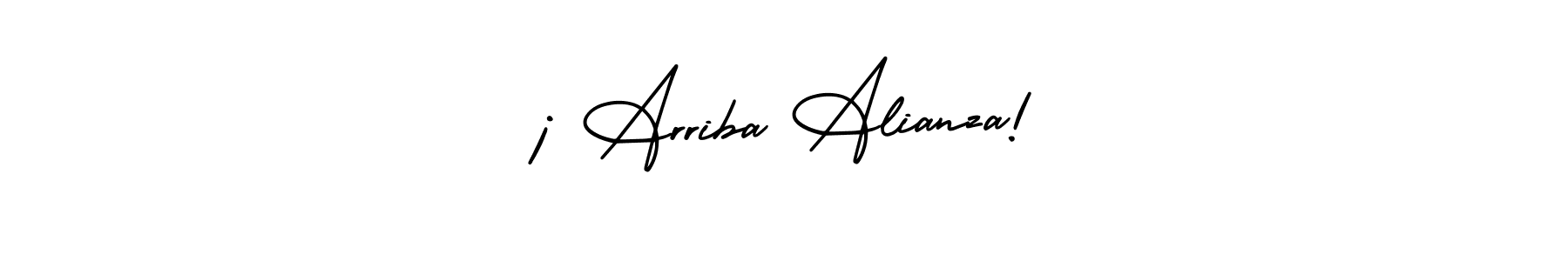 Make a short ¡ Arriba Alianza! signature style. Manage your documents anywhere anytime using AmerikaSignatureDemo-Regular. Create and add eSignatures, submit forms, share and send files easily. ¡ Arriba Alianza! signature style 3 images and pictures png