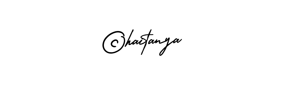 Design your own signature with our free online signature maker. With this signature software, you can create a handwritten (AmerikaSignatureDemo-Regular) signature for name ©haitanya. ©haitanya signature style 3 images and pictures png