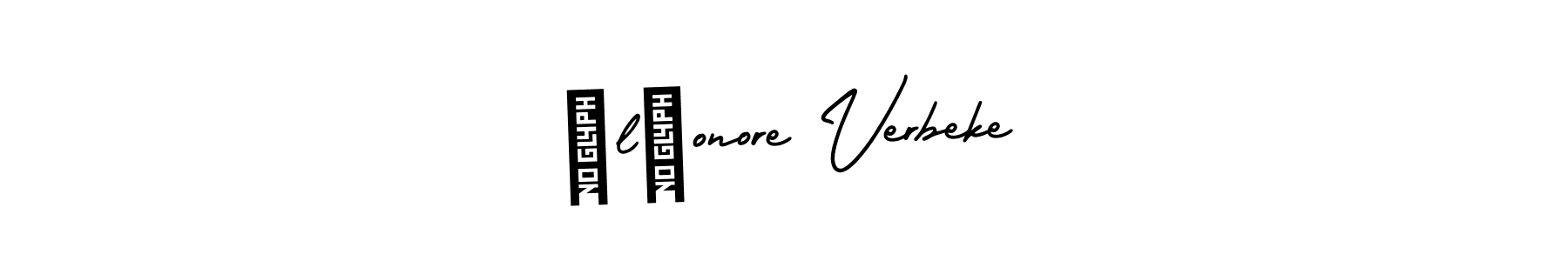 How to make ÉlÉonore Verbeke signature? AmerikaSignatureDemo-Regular is a professional autograph style. Create handwritten signature for ÉlÉonore Verbeke name. ÉlÉonore Verbeke signature style 3 images and pictures png