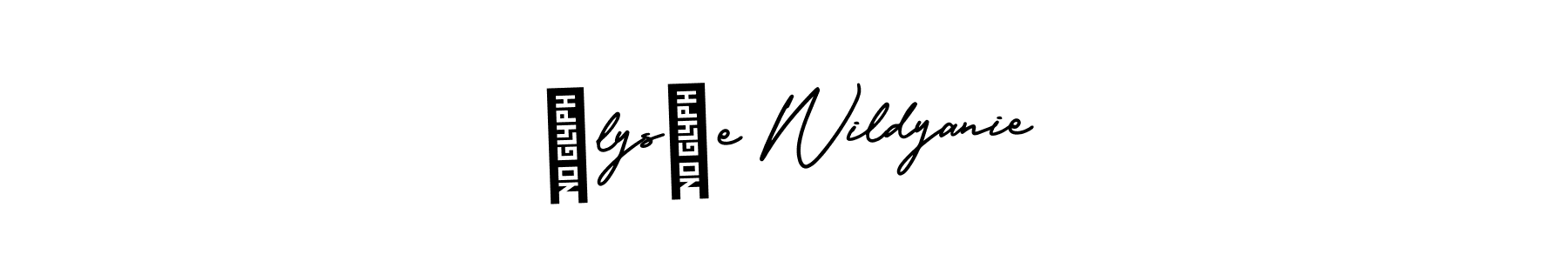 Similarly AmerikaSignatureDemo-Regular is the best handwritten signature design. Signature creator online .You can use it as an online autograph creator for name Élysée Wildyanie. Élysée Wildyanie signature style 3 images and pictures png