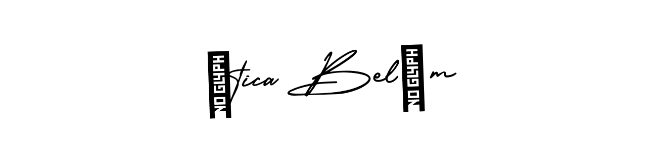 Design your own signature with our free online signature maker. With this signature software, you can create a handwritten (AmerikaSignatureDemo-Regular) signature for name Ótica Belém. Ótica Belém signature style 3 images and pictures png