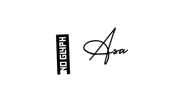 å Asa stylish signature style. Best Handwritten Sign (AmerikaSignatureDemo-Regular) for my name. Handwritten Signature Collection Ideas for my name å Asa. å Asa signature style 3 images and pictures png