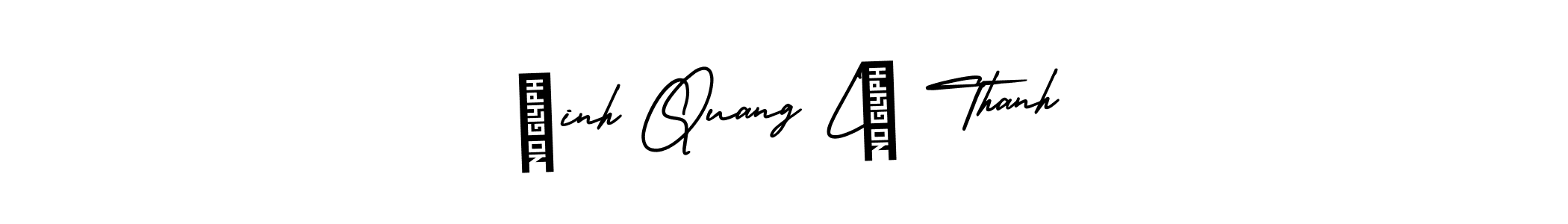 Also You can easily find your signature by using the search form. We will create Đinh Quang Lê Thanh name handwritten signature images for you free of cost using AmerikaSignatureDemo-Regular sign style. Đinh Quang Lê Thanh signature style 3 images and pictures png