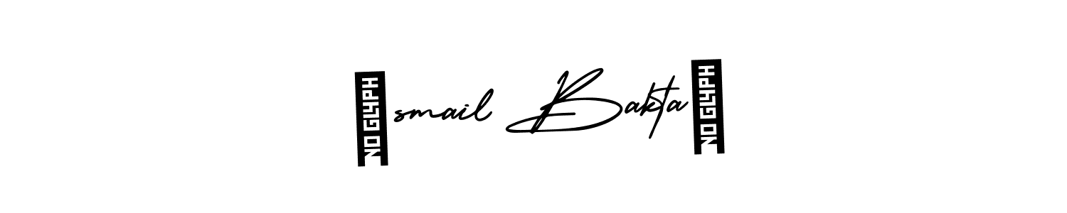 Make a short İsmail Baktaş signature style. Manage your documents anywhere anytime using AmerikaSignatureDemo-Regular. Create and add eSignatures, submit forms, share and send files easily. İsmail Baktaş signature style 3 images and pictures png