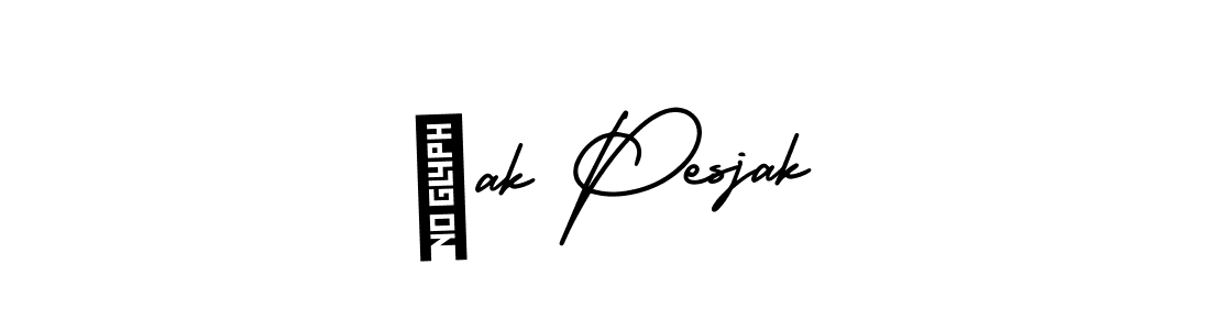 Design your own signature with our free online signature maker. With this signature software, you can create a handwritten (AmerikaSignatureDemo-Regular) signature for name Žak Pesjak. Žak Pesjak signature style 3 images and pictures png