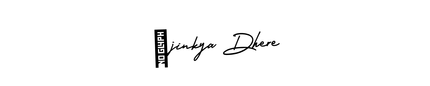 How to make अjinkya Dhere signature? AmerikaSignatureDemo-Regular is a professional autograph style. Create handwritten signature for अjinkya Dhere name. अjinkya Dhere signature style 3 images and pictures png