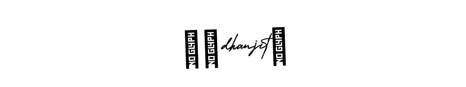 This is the best signature style for the ◥꧁dhanjit꧂ name. Also you like these signature font (AmerikaSignatureDemo-Regular). Mix name signature. ◥꧁dhanjit꧂ signature style 3 images and pictures png