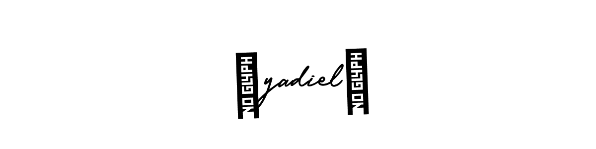 Also You can easily find your signature by using the search form. We will create ☆yadiel♡ name handwritten signature images for you free of cost using AmerikaSignatureDemo-Regular sign style. ☆yadiel♡ signature style 3 images and pictures png