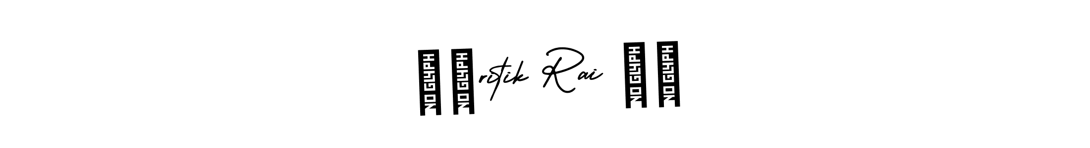 Also You can easily find your signature by using the search form. We will create ❤️ritik Rai ❤️ name handwritten signature images for you free of cost using AmerikaSignatureDemo-Regular sign style. ❤️ritik Rai ❤️ signature style 3 images and pictures png