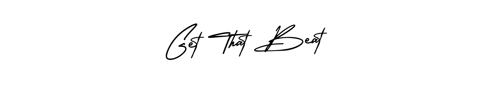 How to make   Get That Beat  signature? AmerikaSignatureDemo-Regular is a professional autograph style. Create handwritten signature for   Get That Beat  name.   Get That Beat  signature style 3 images and pictures png