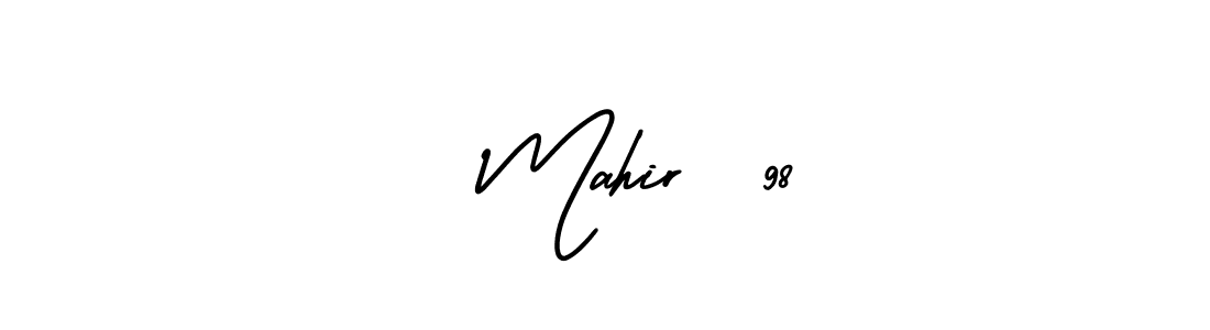 Make a short   Mahir  98 signature style. Manage your documents anywhere anytime using AmerikaSignatureDemo-Regular. Create and add eSignatures, submit forms, share and send files easily.   Mahir  98 signature style 3 images and pictures png