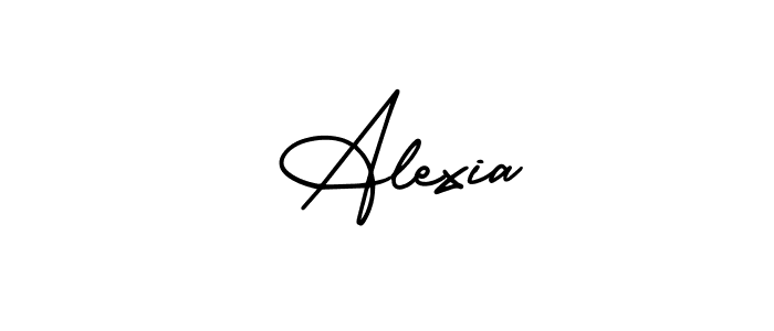 You can use this online signature creator to create a handwritten signature for the name  Alexia. This is the best online autograph maker.  Alexia signature style 3 images and pictures png