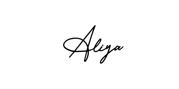 if you are searching for the best signature style for your name  Aliya. so please give up your signature search. here we have designed multiple signature styles  using AmerikaSignatureDemo-Regular.  Aliya signature style 3 images and pictures png