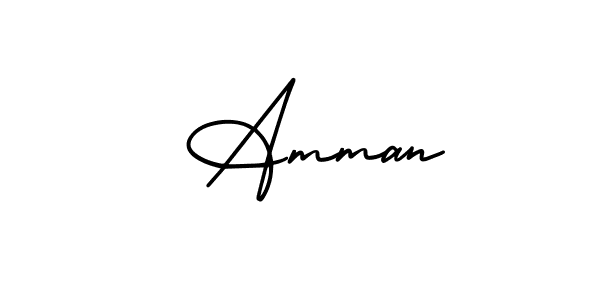 How to make  Amman signature? AmerikaSignatureDemo-Regular is a professional autograph style. Create handwritten signature for  Amman name.  Amman signature style 3 images and pictures png