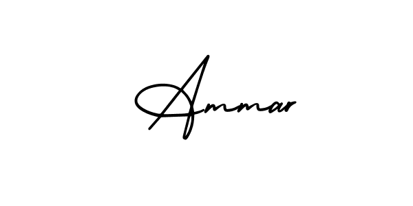 Best and Professional Signature Style for  Ammar. AmerikaSignatureDemo-Regular Best Signature Style Collection.  Ammar signature style 3 images and pictures png