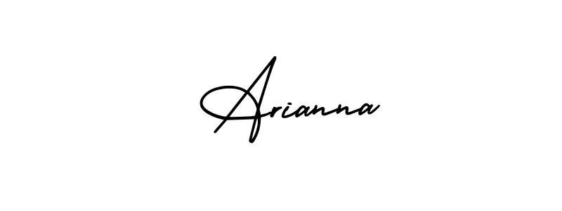 You can use this online signature creator to create a handwritten signature for the name  Arianna. This is the best online autograph maker.  Arianna signature style 3 images and pictures png