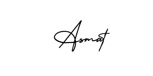 Also You can easily find your signature by using the search form. We will create  Asmat name handwritten signature images for you free of cost using AmerikaSignatureDemo-Regular sign style.  Asmat signature style 3 images and pictures png