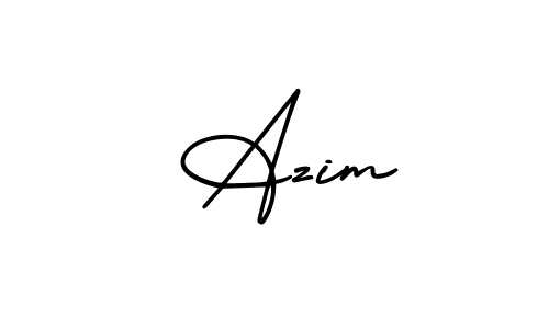 Also we have  Azim name is the best signature style. Create professional handwritten signature collection using AmerikaSignatureDemo-Regular autograph style.  Azim signature style 3 images and pictures png