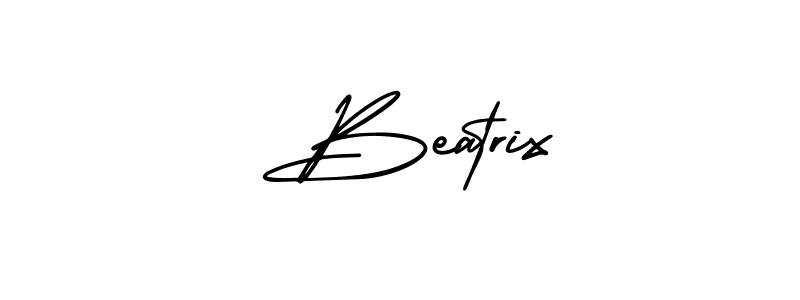 The best way (AmerikaSignatureDemo-Regular) to make a short signature is to pick only two or three words in your name. The name  Beatrix include a total of six letters. For converting this name.  Beatrix signature style 3 images and pictures png