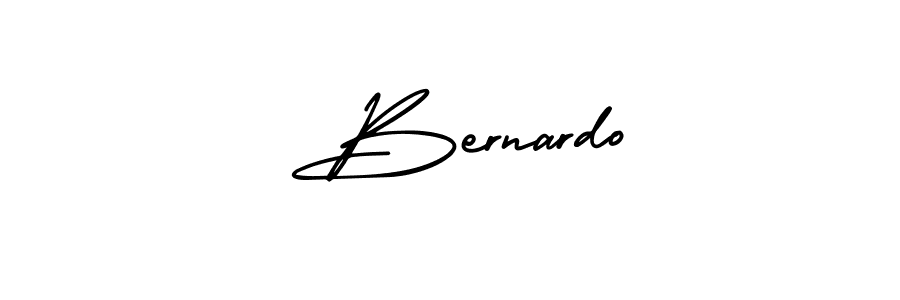 You should practise on your own different ways (AmerikaSignatureDemo-Regular) to write your name ( Bernardo) in signature. don't let someone else do it for you.  Bernardo signature style 3 images and pictures png