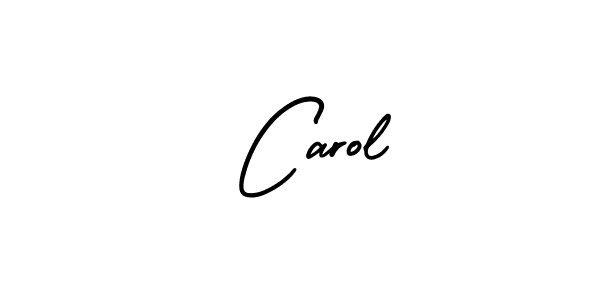 Also You can easily find your signature by using the search form. We will create  Carol name handwritten signature images for you free of cost using AmerikaSignatureDemo-Regular sign style.  Carol signature style 3 images and pictures png