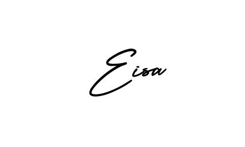 This is the best signature style for the  Eisa name. Also you like these signature font (AmerikaSignatureDemo-Regular). Mix name signature.  Eisa signature style 3 images and pictures png