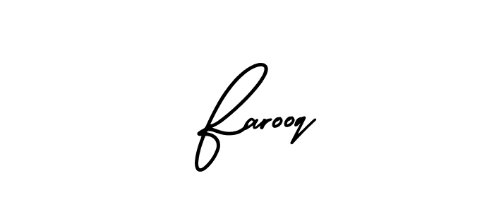 Make a short  Farooq signature style. Manage your documents anywhere anytime using AmerikaSignatureDemo-Regular. Create and add eSignatures, submit forms, share and send files easily.  Farooq signature style 3 images and pictures png