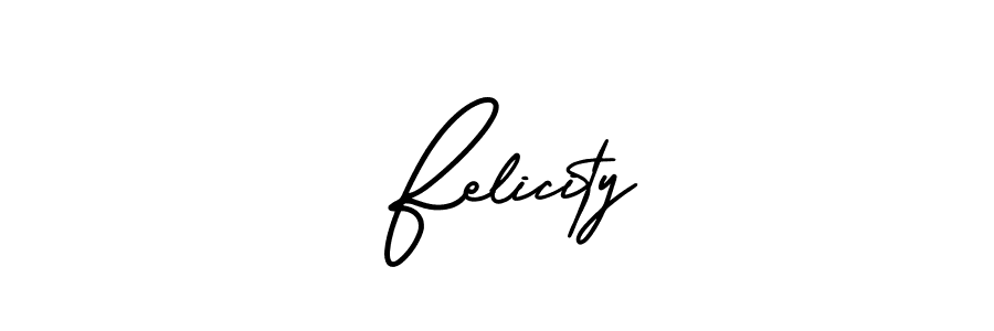 Create a beautiful signature design for name  Felicity. With this signature (AmerikaSignatureDemo-Regular) fonts, you can make a handwritten signature for free.  Felicity signature style 3 images and pictures png