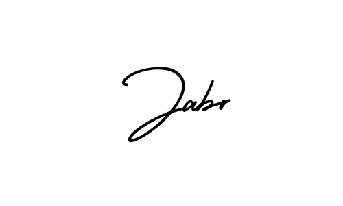 It looks lik you need a new signature style for name  Jabr. Design unique handwritten (AmerikaSignatureDemo-Regular) signature with our free signature maker in just a few clicks.  Jabr signature style 3 images and pictures png