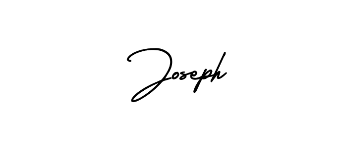 The best way (AmerikaSignatureDemo-Regular) to make a short signature is to pick only two or three words in your name. The name  Joseph include a total of six letters. For converting this name.  Joseph signature style 3 images and pictures png