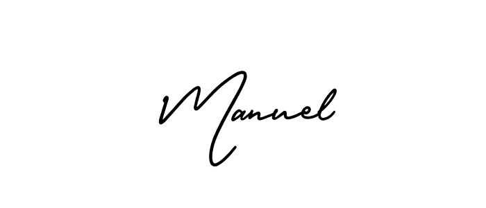 How to make  Manuel signature? AmerikaSignatureDemo-Regular is a professional autograph style. Create handwritten signature for  Manuel name.  Manuel signature style 3 images and pictures png