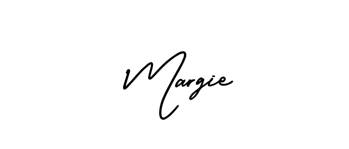 AmerikaSignatureDemo-Regular is a professional signature style that is perfect for those who want to add a touch of class to their signature. It is also a great choice for those who want to make their signature more unique. Get  Margie name to fancy signature for free.  Margie signature style 3 images and pictures png