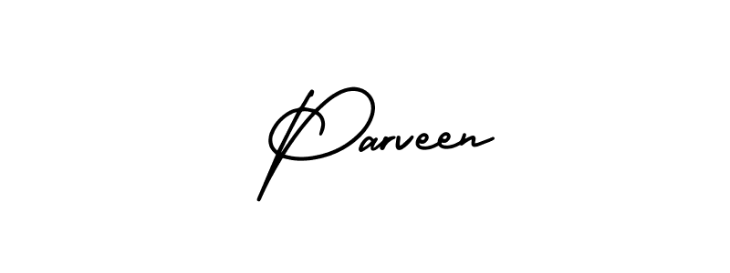 Similarly AmerikaSignatureDemo-Regular is the best handwritten signature design. Signature creator online .You can use it as an online autograph creator for name  Parveen.  Parveen signature style 3 images and pictures png