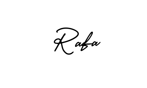 This is the best signature style for the  Rafa name. Also you like these signature font (AmerikaSignatureDemo-Regular). Mix name signature.  Rafa signature style 3 images and pictures png