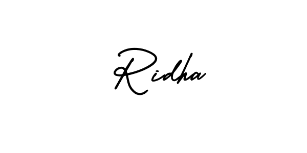 Also You can easily find your signature by using the search form. We will create  Ridha name handwritten signature images for you free of cost using AmerikaSignatureDemo-Regular sign style.  Ridha signature style 3 images and pictures png