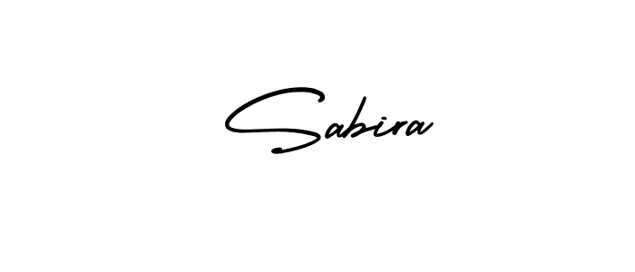 Create a beautiful signature design for name  Sabira. With this signature (AmerikaSignatureDemo-Regular) fonts, you can make a handwritten signature for free.  Sabira signature style 3 images and pictures png